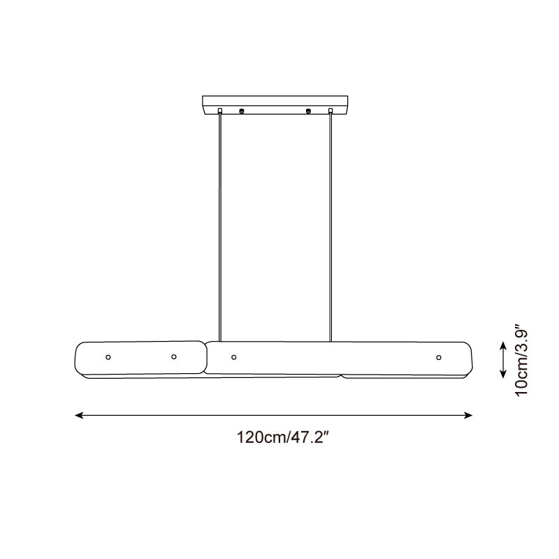 Linero Travertine Chandelier — product view 5