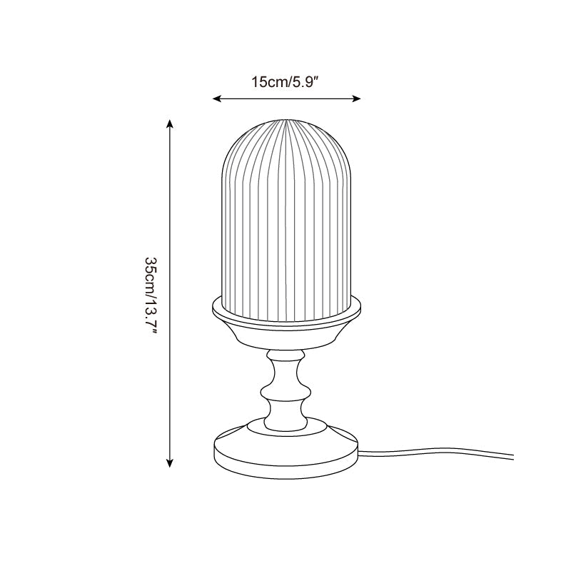 Veyra Glass Table Lamp — product view 5