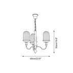 Veyra Glass Chandelier — product view 5