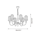Veyra Glass Chandelier — product view 6