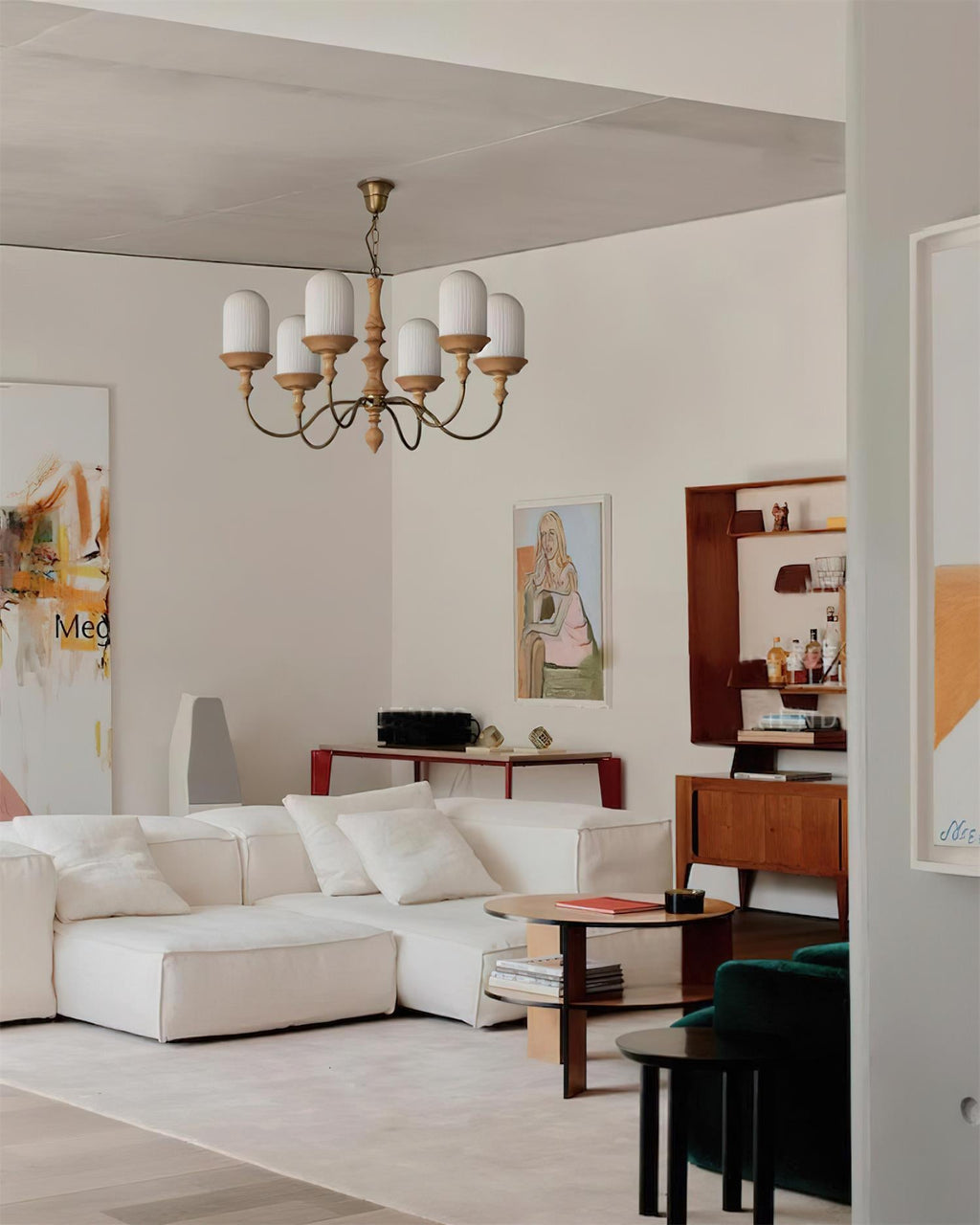 Veyra Glass Chandelier — product view 7