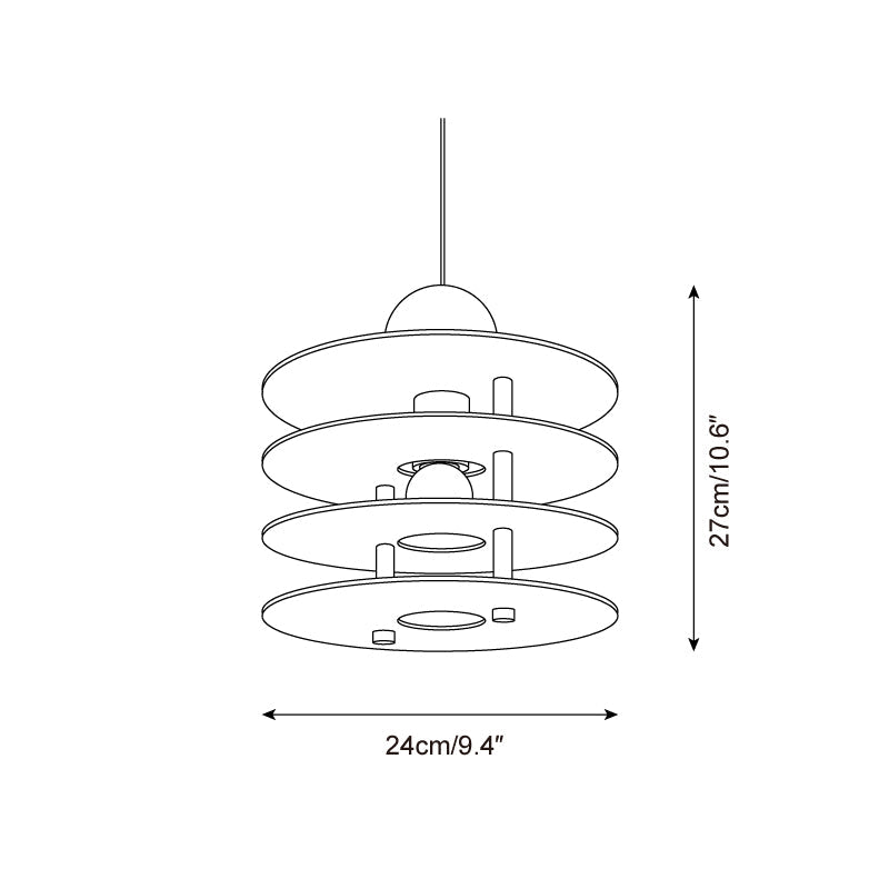 Cirava Metal Pendant Lamp — product view 5