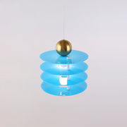 Gold & Sky Blue