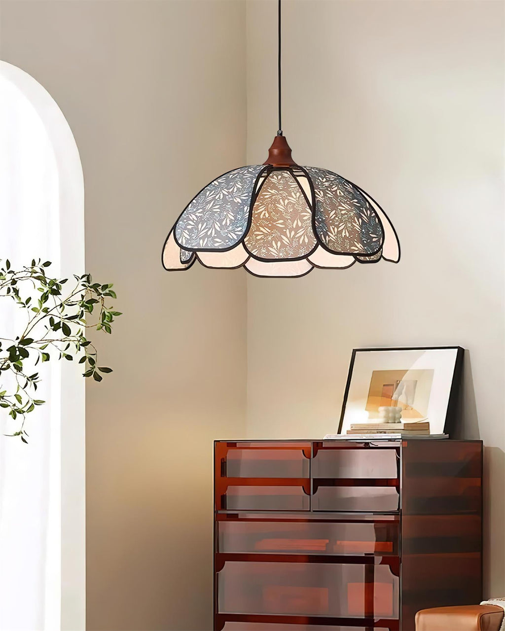 Rosmira Wood Pendant Lamp — product view 4