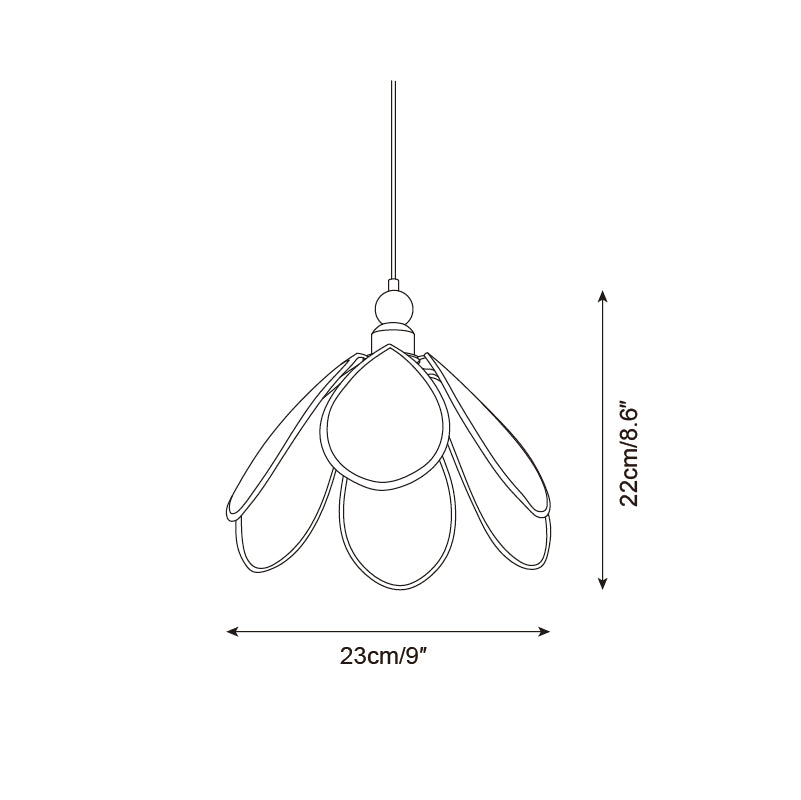 Rosmira Wood Pendant Lamp — product view 5