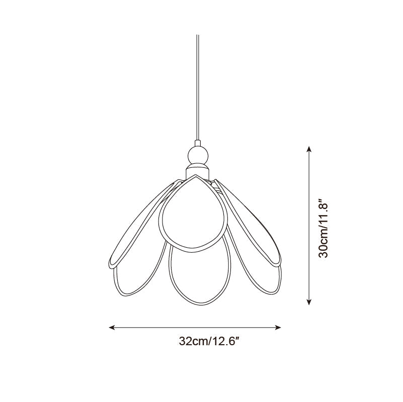 Rosmira Wood Pendant Lamp — product view 6