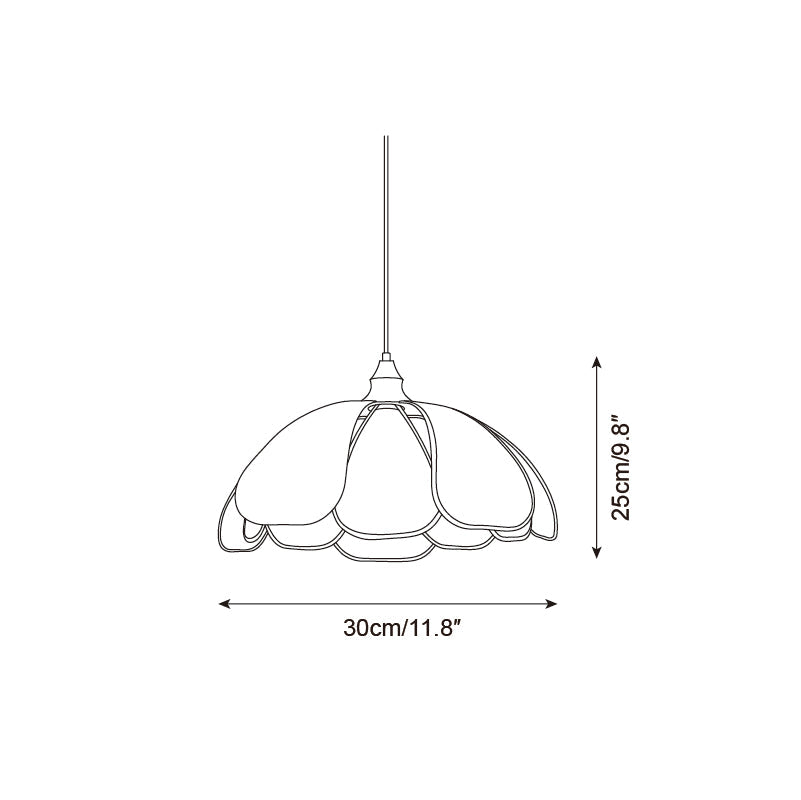 Rosmira Wood Pendant Lamp — product view 7