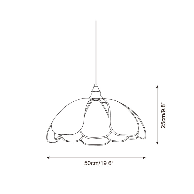 Rosmira Wood Pendant Lamp — product view 9