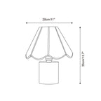 Noraya Wood Table Lamp — product view 5