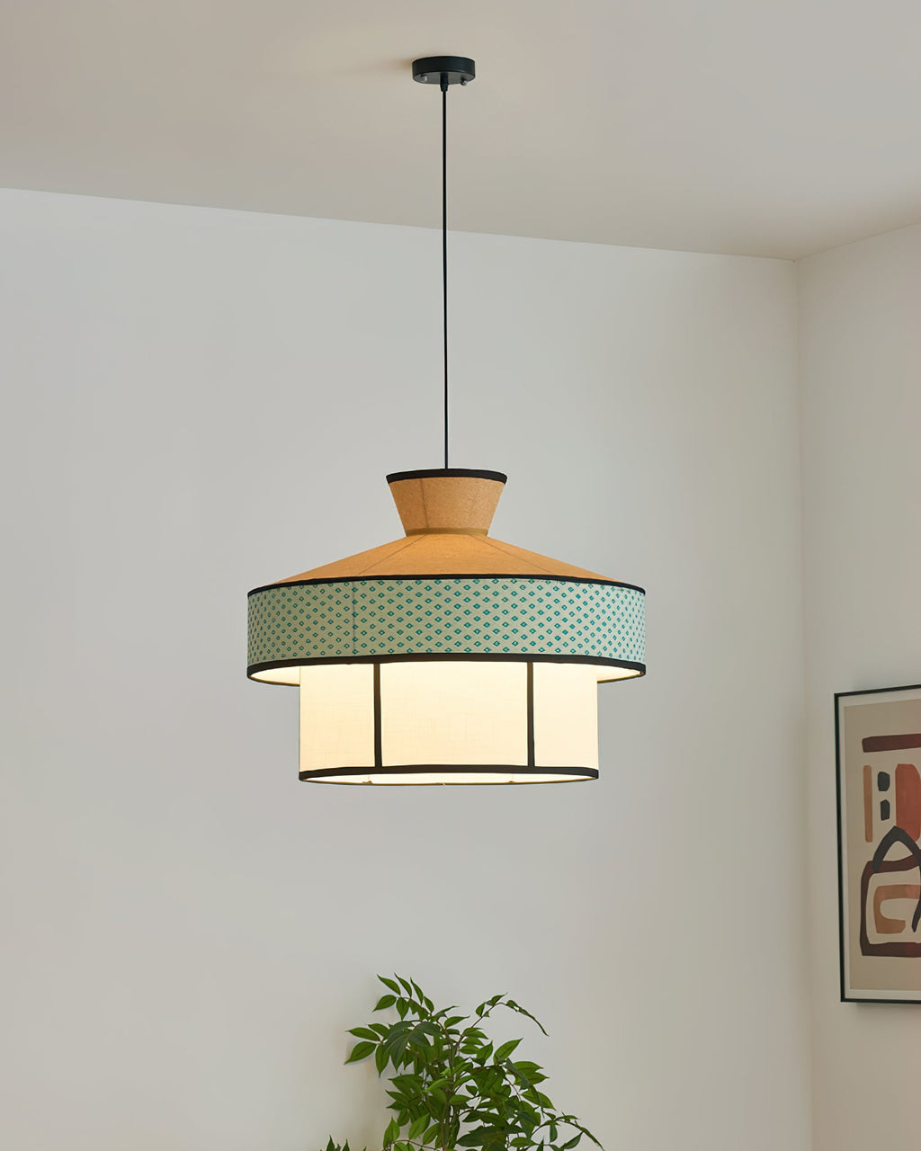 Kyora Metal Pendant Lamp — product view 2
