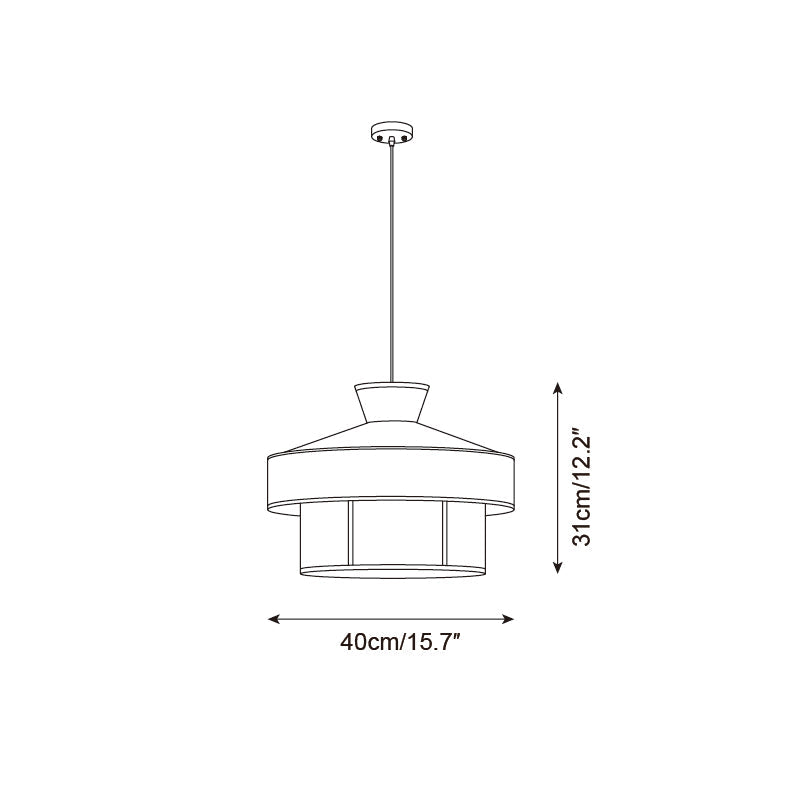 Kyora Metal Pendant Lamp — product view 5