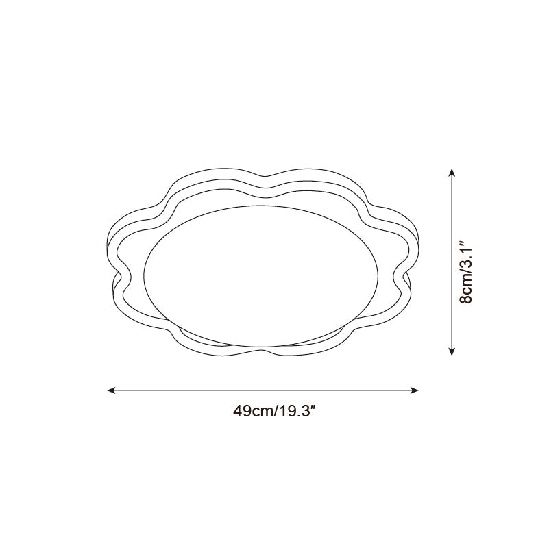Seraphis Travertine Ceiling Lamp — product view 7