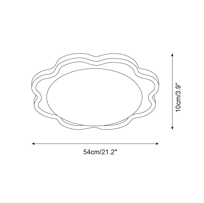 Seraphis Travertine Ceiling Lamp — product view 8