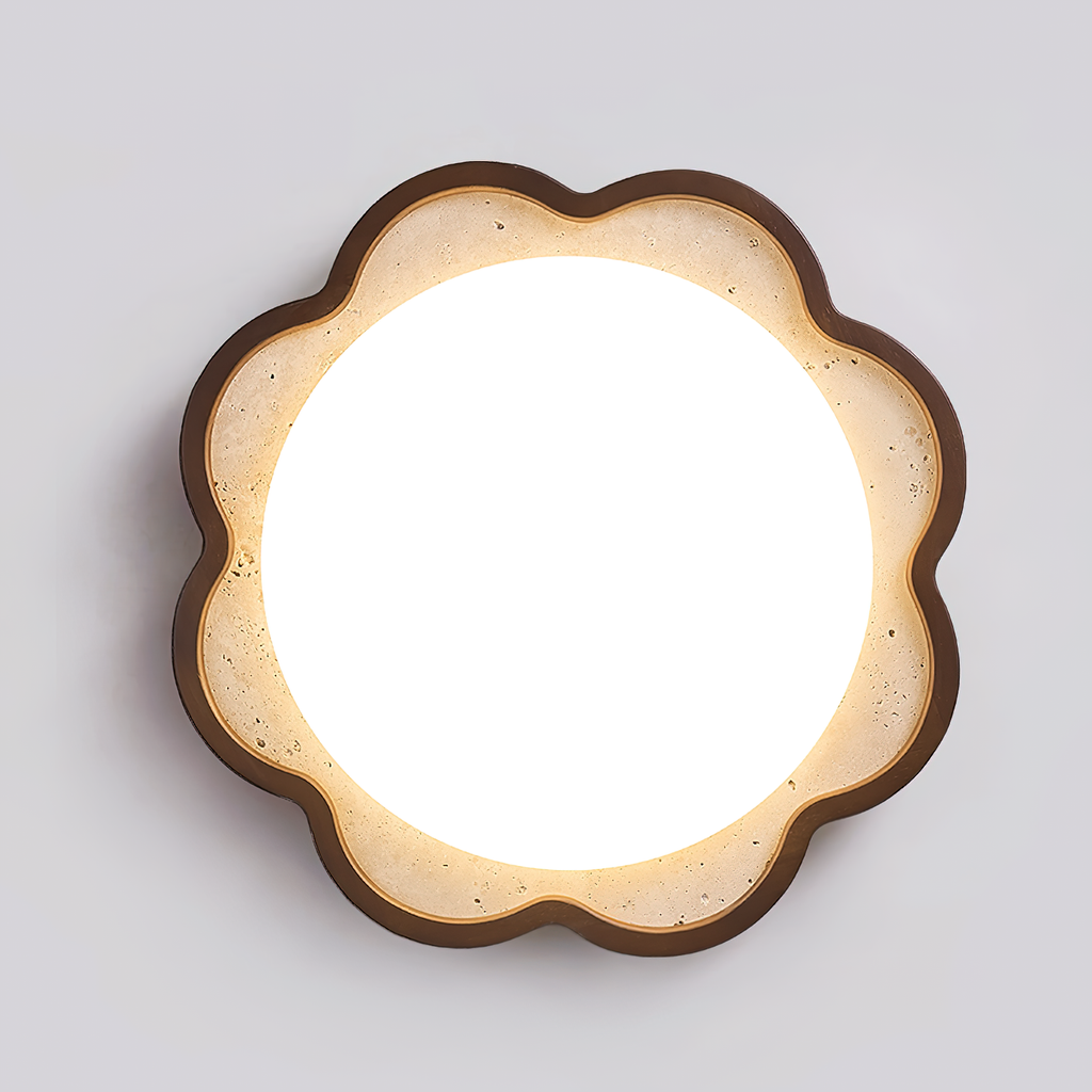 Seraphis Travertine Ceiling Lamp — product view 14