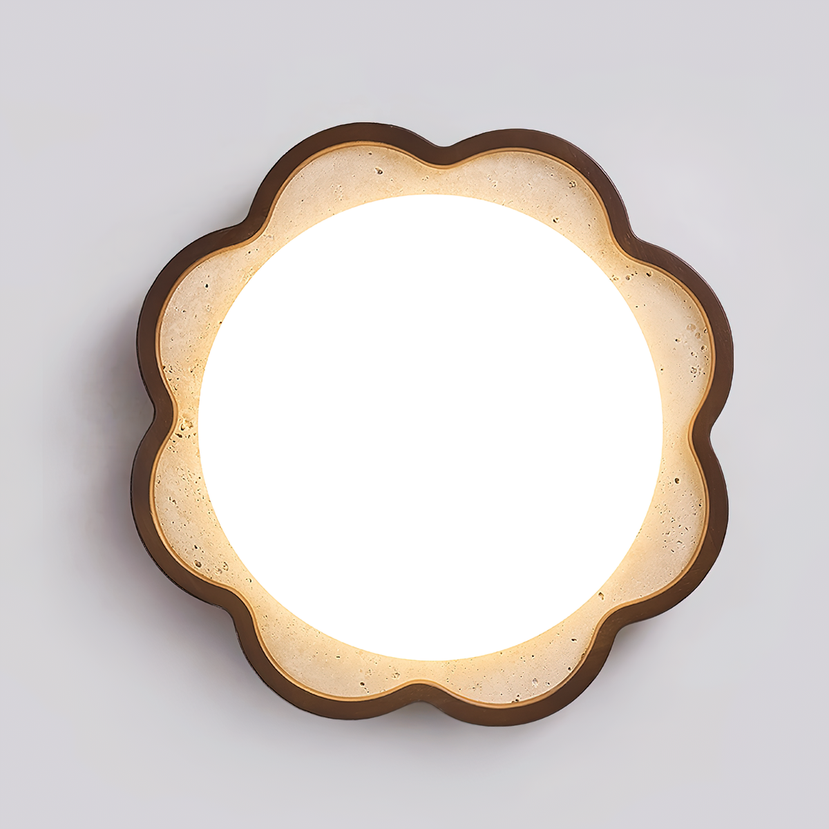 Seraphis Travertine Ceiling Lamp — product view 14