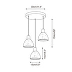 Soraya Travertine Pendant Lamp — product view 6