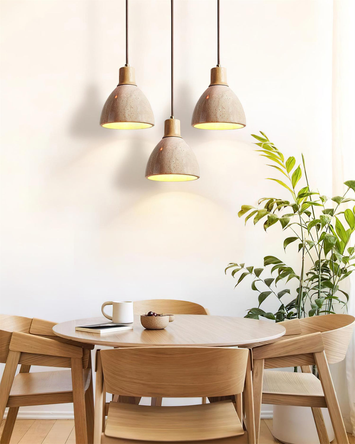 Soraya Travertine Pendant Lamp — product view 15