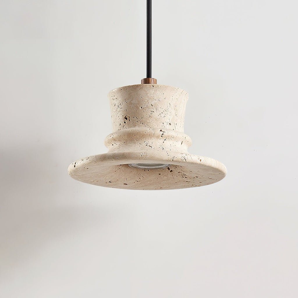 Bastion Travertine Pendant Lamp — product view 2