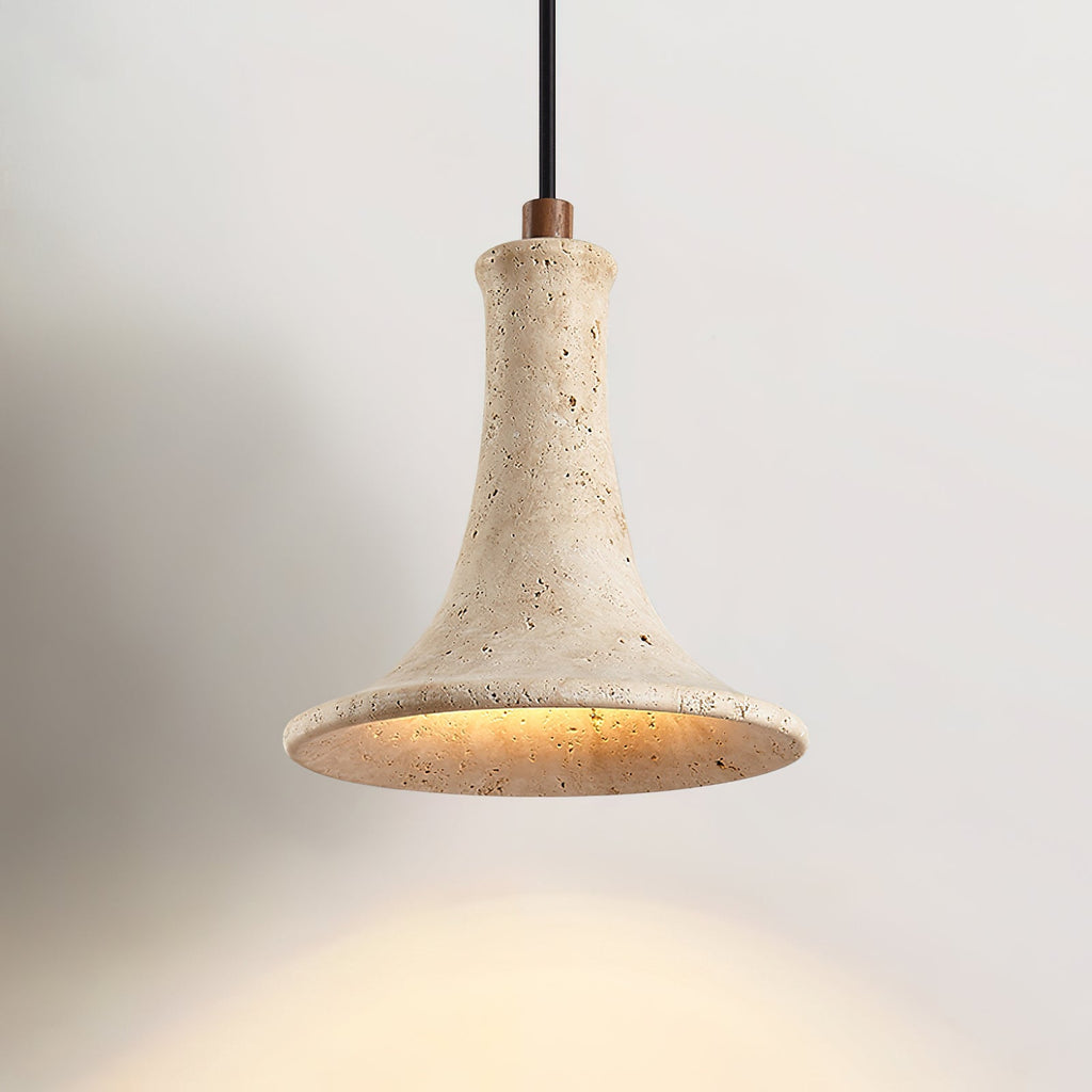 Bastion Travertine Pendant Lamp — product view 3