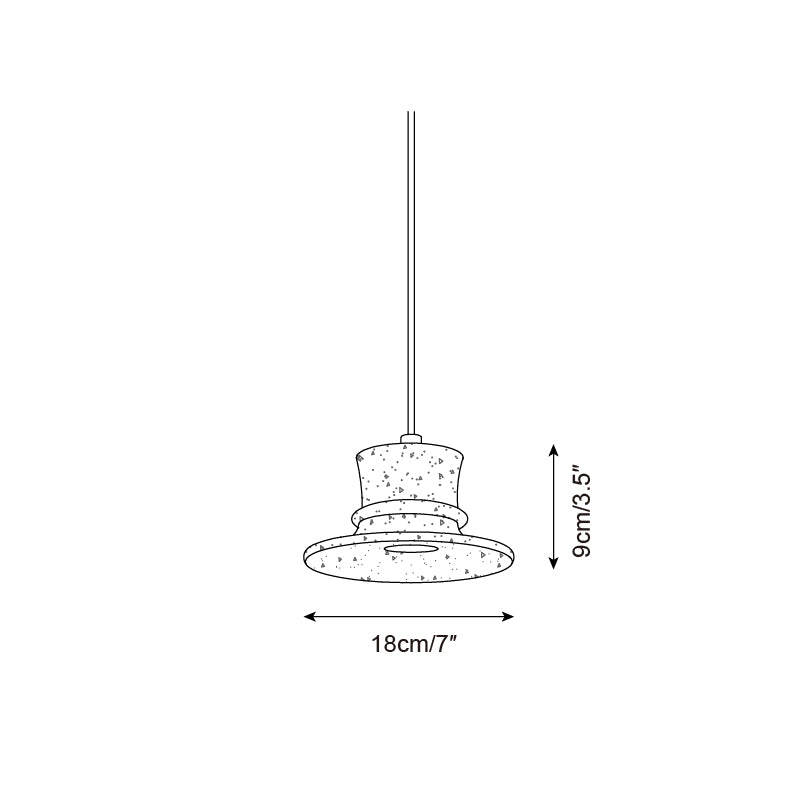 Bastion Travertine Pendant Lamp — product view 5