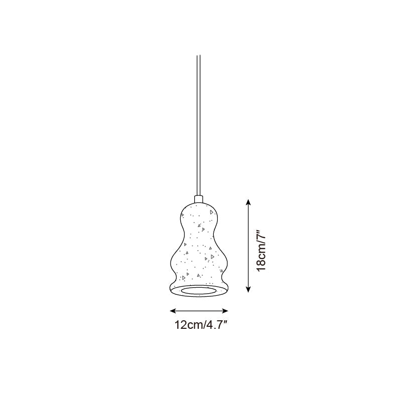 Bastion Travertine Pendant Lamp — product view 7