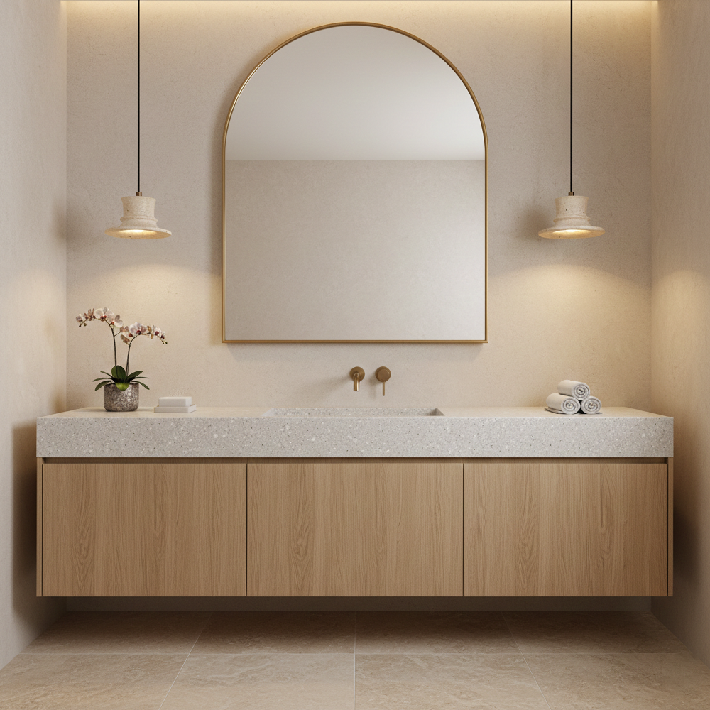 Bastion Travertine Pendant Lamp — product view 11