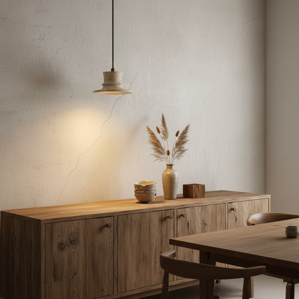 Bastion Travertine Pendant Lamp — product view 13