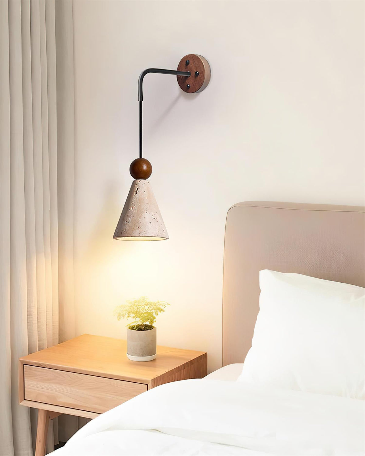 Terrano Travertine Wall Lamp — product view 13