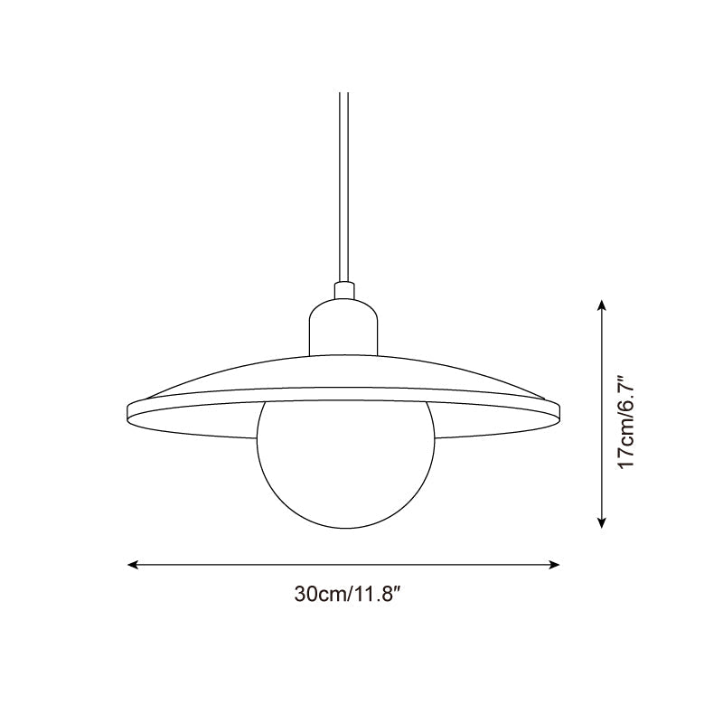 Deymos Glass Pendant Lamp — product view 5