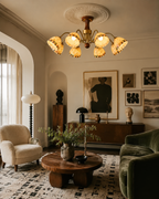 Solara Globe Wood Chandelier — product view 12