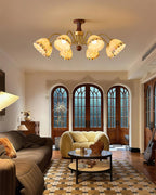 Solara Globe Wood Chandelier — product view 14
