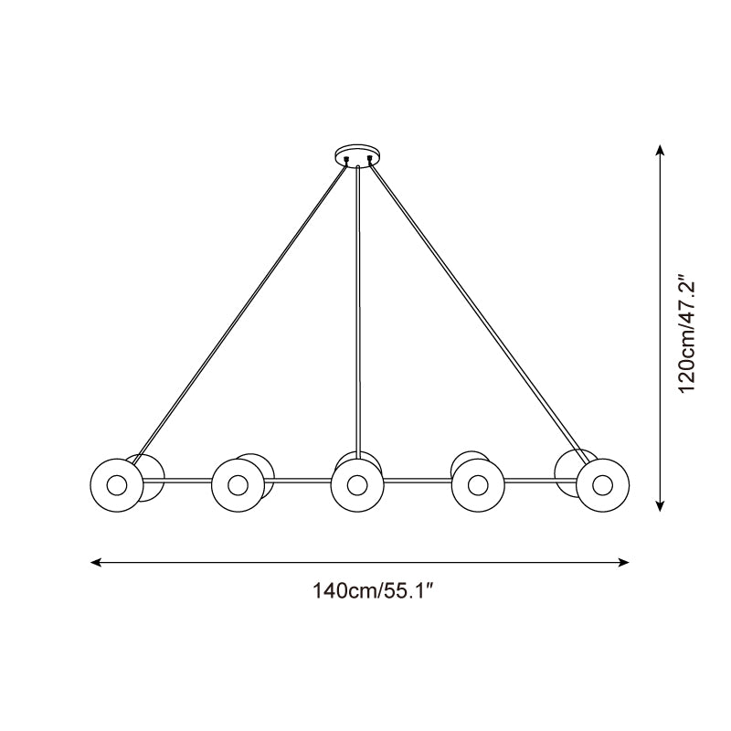 Vireo Chandelier — product view 7