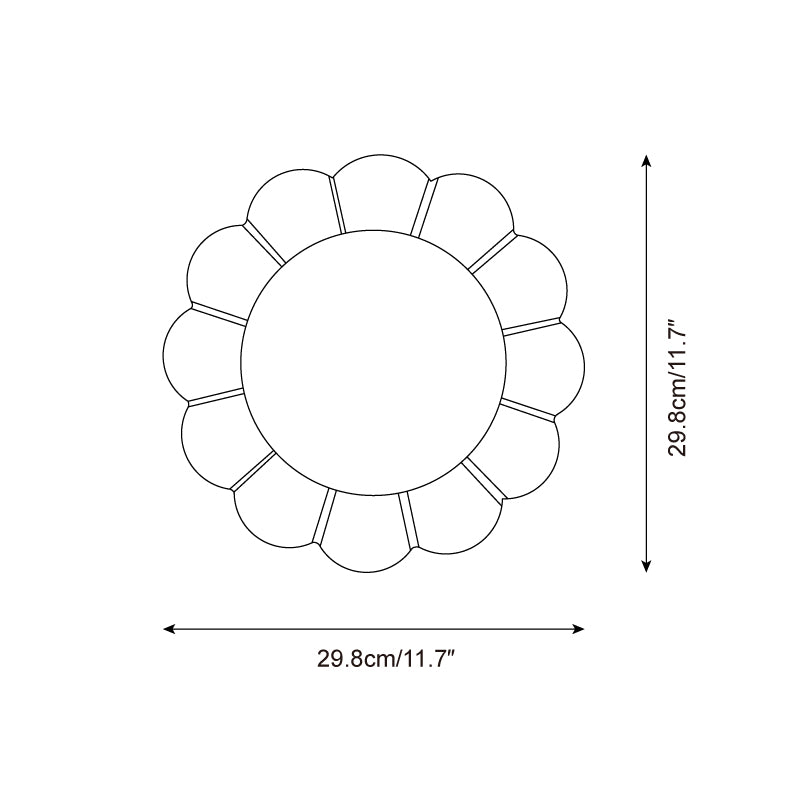 Flora Glow Glass Wall Lamp — product view 5