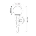 Vero Glass Wall Lamp — product view 5