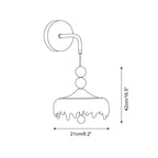 Dewdrop Halo Metal Wall Lamp — product view 5