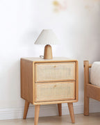 Sylvan Pleat Wood Table Lamp — product view 9