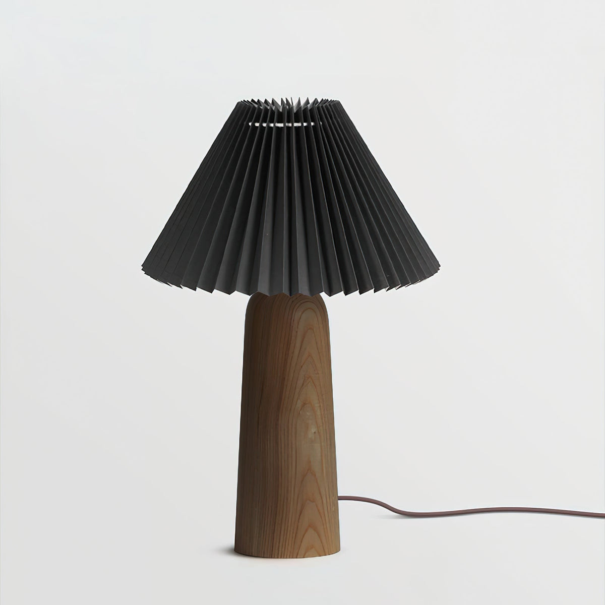 Sylvan Pleat Wood Table Lamp — product view 12