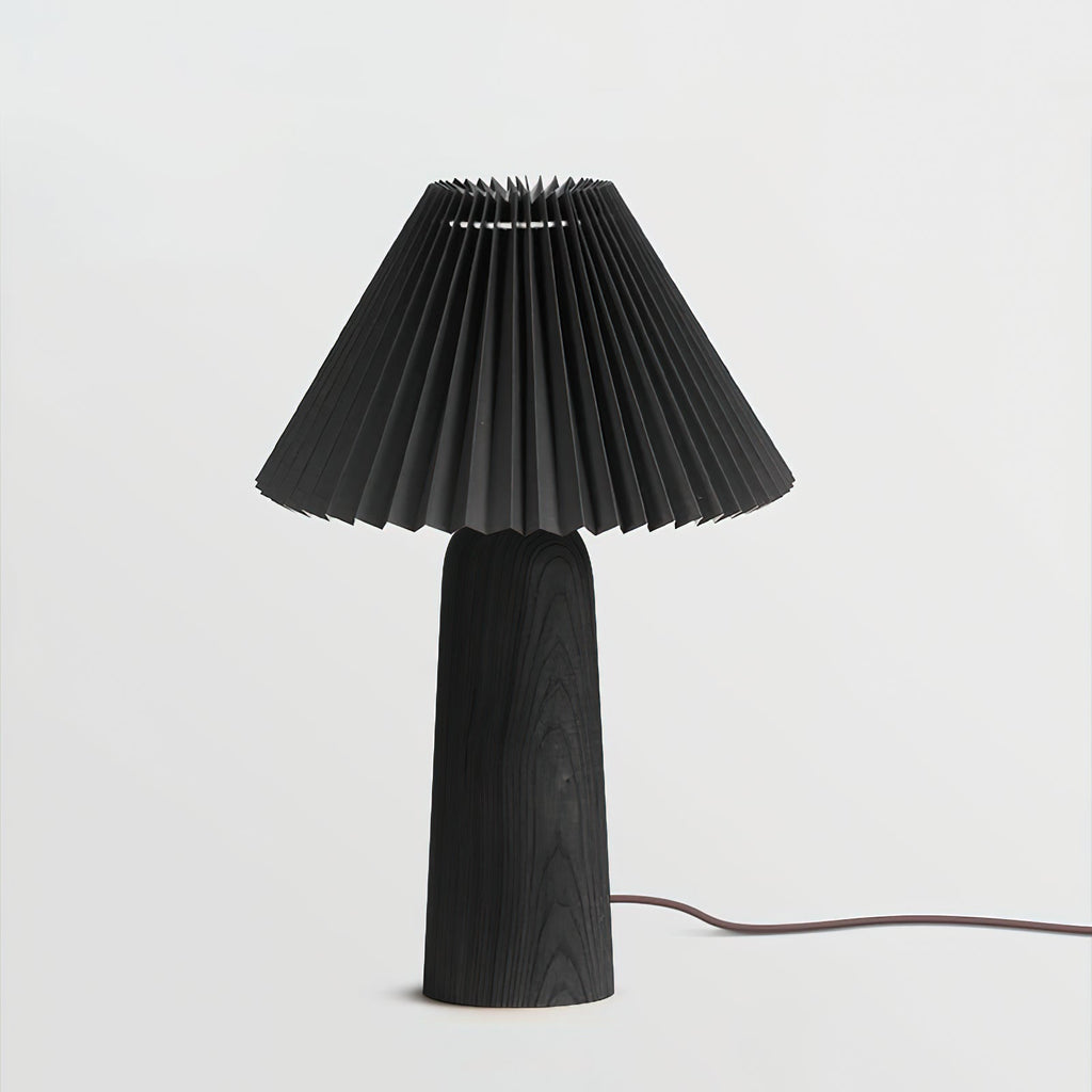 Sylvan Pleat Wood Table Lamp — product view 13