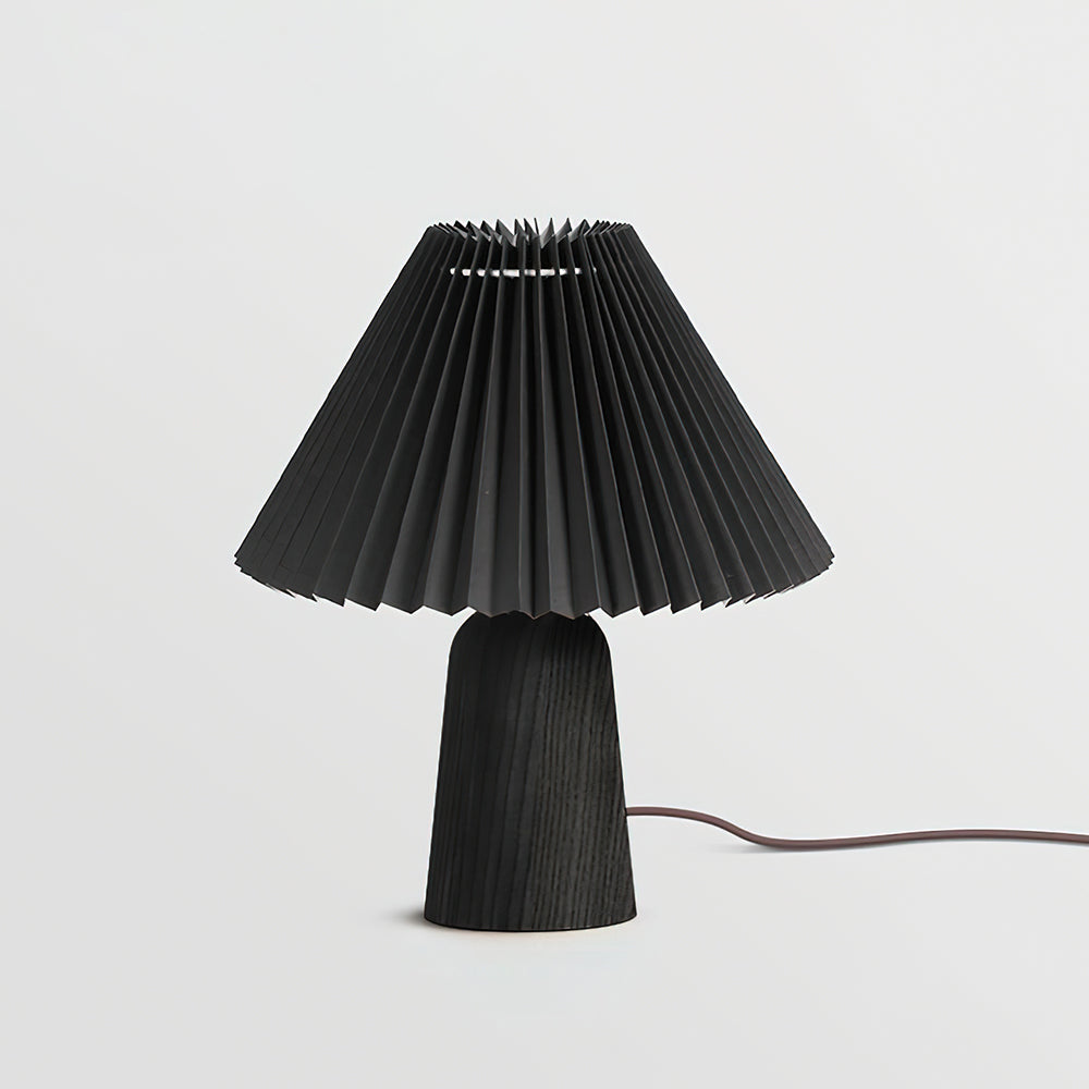 Sylvan Pleat Wood Table Lamp — product view 14