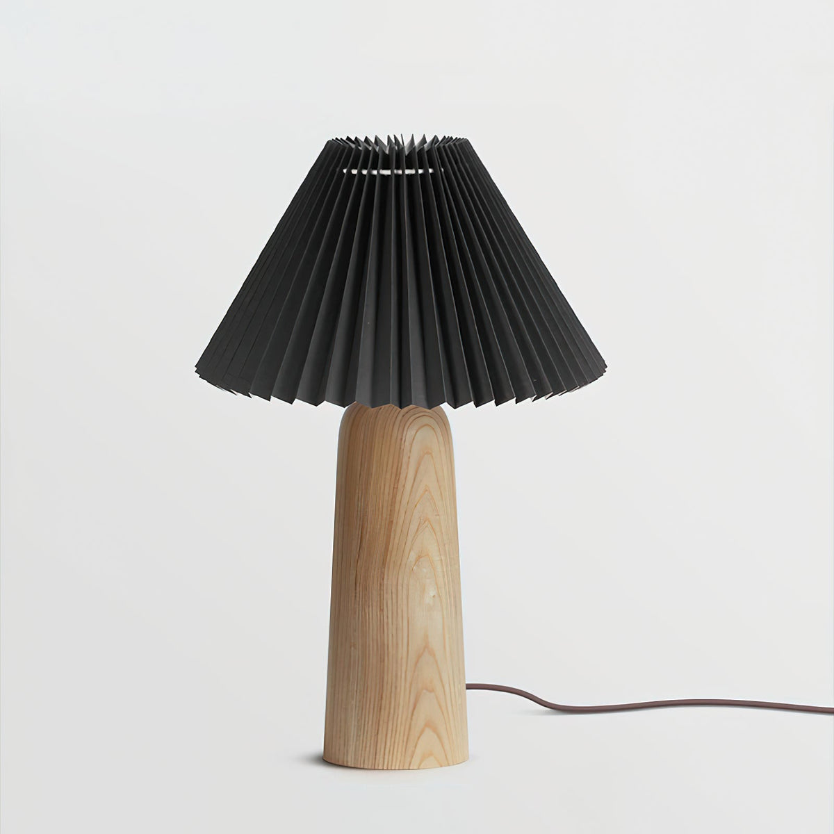 Sylvan Pleat Wood Table Lamp — product view 15