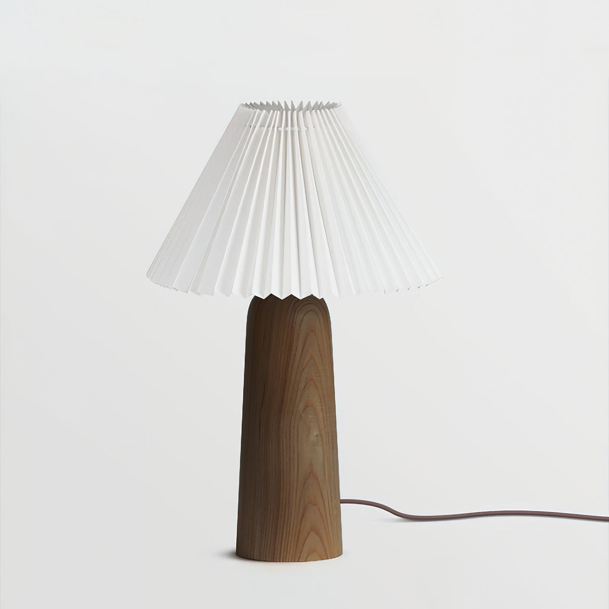 Sylvan Pleat Wood Table Lamp — product view 16