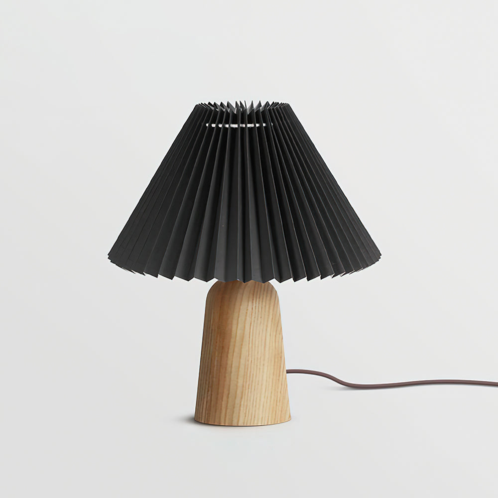 Sylvan Pleat Wood Table Lamp — product view 18