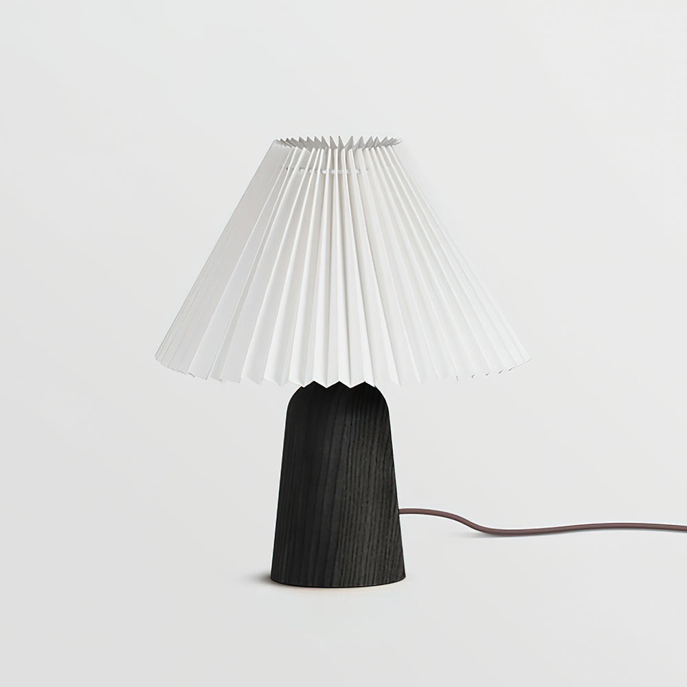 Sylvan Pleat Wood Table Lamp — product view 19