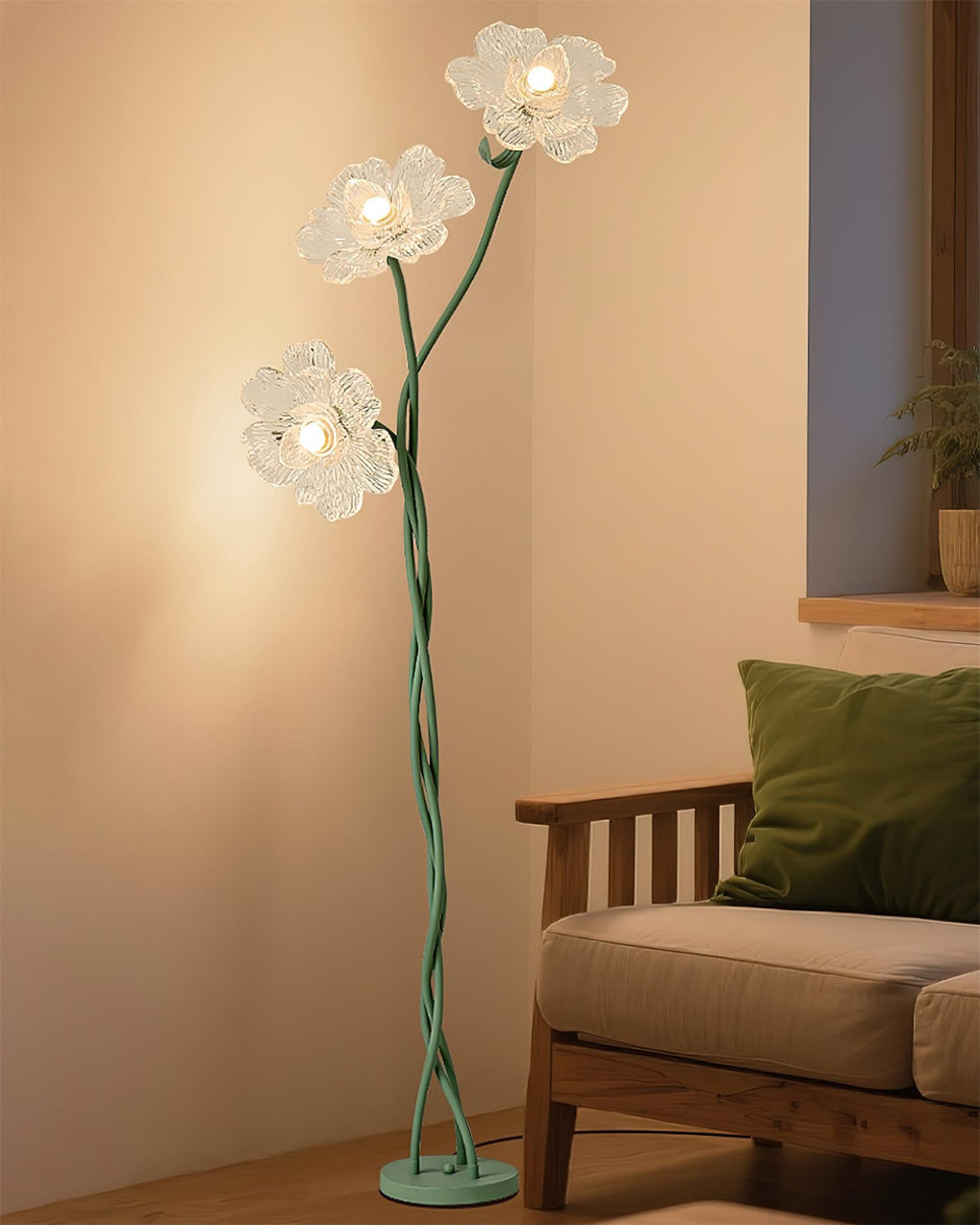 Triluna Aluminum Floor Lamp — product view 4