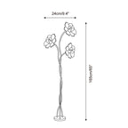 Triluna Aluminum Floor Lamp — product view 5