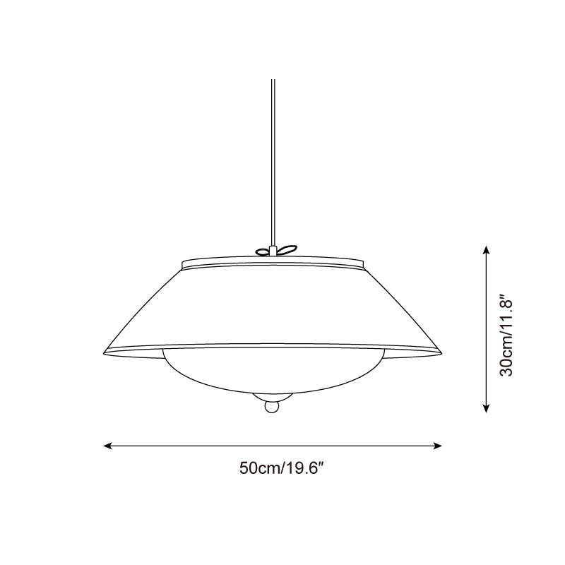 Serenique Glass Pendant Lamp — product view 5