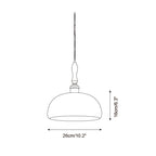 Moss Glow Wood Pendant Lamp — product view 6