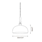 Moss Glow Wood Pendant Lamp — product view 7