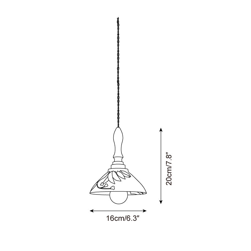 Meadow Wood Pendant Lamp — product view 5