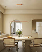 Linea Wood Chandelier — product view 2